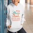 Book Girl Summer Book Reading Retro Sunset Graphic Youth Hoodie Book Girl Summer Book Reading Retro Sunset Graphic Youth Hoodie