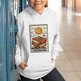 Book Reading Tarot Card The Reader Graphic Youth Hoodie