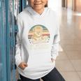 My Weekend Is All Booked Vintage Dog Reading Book Lovers Graphic Youth Hoodie