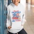 Books Fireworks And Freedom 4th Of July Book Lover Graphic Youth Hoodie