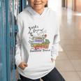 Books Original Handheld Device Reader Literacy Book Lover Graphic Youth Hoodie