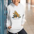 Dog Cooking The Books Graphic Youth Hoodie