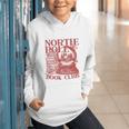 North Pole Book Club Christmas Graphic Youth Hoodie North Pole Book Club Christmas Graphic Youth Hoodie