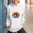 Read Books Drink Coffee Fight Evil Cat Premium Graphic Youth Hoodie