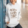 Reading Book Lover Bookish Librarian Silly Goose Book Club Graphic Youth Hoodie