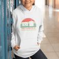 Retro Easily Distracted By Cameras & Books Photography Graphic Youth Hoodie