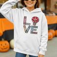Love Books Reading Graphic Youth Hoodie Love Books Reading Graphic Youth Hoodie