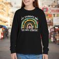 100th Day Of School Teachers Students Women Floral Books Youth Long Sleeve Tee 100th Day Of School Teachers Students Women Floral Books Youth Long Sleeve Tee