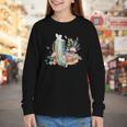 Alice In Wonderland Characters Lewis Carroll Book Lover Youth Long Sleeve Tee