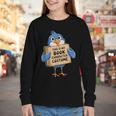 This Is My Book Character Costume Pigeon Kids Reading Youth Long Sleeve Tee This Is My Book Character Costume Pigeon Kids Reading Youth Long Sleeve Tee