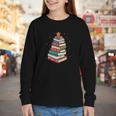 Book Christmas Tree Book Lover Teacher Librarian Men Women Youth Long Sleeve Tee Book Christmas Tree Book Lover Teacher Librarian Men Women Youth Long Sleeve Tee