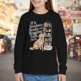 Book And Dog Lover Bookworm Reader Book Lover Youth Long Sleeve Tee