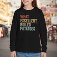 Book Lover Austen Literature What Excellent Boiled Potatoes Youth Long Sleeve Tee Book Lover Austen Literature What Excellent Boiled Potatoes Youth Long Sleeve Tee
