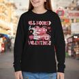 All Booked For Valentines Book Coffee Teacher Women Youth Long Sleeve Tee