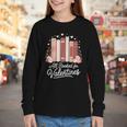 All Booked For Valentines Book Lovers Hearts Youth Long Sleeve Tee