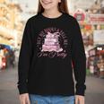 Coquette Aesthetic Bow Buy Me Books & Tell Me I'm Pretty Youth Long Sleeve Tee