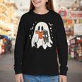 Cute Ghost Reading Book Spooky Season Halloween Costume Kids Youth Long Sleeve Tee Cute Ghost Reading Book Spooky Season Halloween Costume Kids Youth Long Sleeve Tee