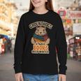 Groundhogs Prefer Books Over Winter February Youth Long Sleeve Tee