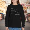 Hot Book Boyfriend Booklover Reader Fan Girl Youth Long Sleeve Tee Hot Book Boyfriend Booklover Reader Fan Girl Youth Long Sleeve Tee