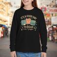 It’s a Good Day To Read 6 Or 7 Pages Cute Book Youth Long Sleeve Tee