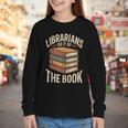 Librarians Do It By The Book Librarian Youth Long Sleeve Tee Librarians Do It By The Book Librarian Youth Long Sleeve Tee