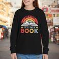 Take A Look It's In A Book Reading Book Vintage Rainbow Youth Long Sleeve Tee