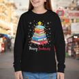 Merry Bookmas Book Christmas Tree Lights Xmas Men Women Kids Youth Long Sleeve Tee Merry Bookmas Book Christmas Tree Lights Xmas Men Women Kids Youth Long Sleeve Tee