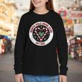 North Pole Book Club Shirt Candy Cane Christmas Youth Long Sleeve Tee