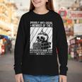 PROUDLY ANTI-SOCIAL MEMBER OF THE Introverted Book Club Youth Long Sleeve Tee PROUDLY ANTI-SOCIAL MEMBER OF THE Introverted Book Club Youth Long Sleeve Tee