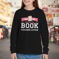 Published Author Ask Me About My Book Youth Long Sleeve Tee Published Author Ask Me About My Book Youth Long Sleeve Tee