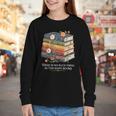 There Is No Such Thing As Too Many Books Reading Youth Long Sleeve Tee