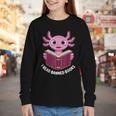 I Read Banned Books Axolotl Reading Youth Long Sleeve Tee