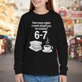 Reading 67 Meme English Teacher Book Lover Youth Long Sleeve Tee Reading 67 Meme English Teacher Book Lover Youth Long Sleeve Tee