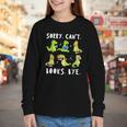 Sorry Can't Books Bye Dinosaur Librarian Bookworm Teacher Youth Long Sleeve Tee