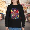 History Woman Reading Book Geometric Girl Educated Youth Long Sleeve Tee History Woman Reading Book Geometric Girl Educated Youth Long Sleeve Tee