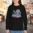 Turtle Bookworm Reading Book Bookworm Book Nerd Cute Graphic Youth Long Sleeve Tee