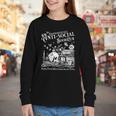 Unapologetically Antisocial Book Club Meets Weekly Retro Youth Long Sleeve Tee Unapologetically Antisocial Book Club Meets Weekly Retro Youth Long Sleeve Tee