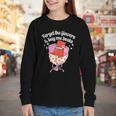 Valentines Book Lover Forget The Flowers And Buy Me Books Youth Long Sleeve Tee
