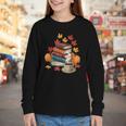 Vintage Books Tea Lovers Fall Autumn Leaves And Pumpkins Youth Long Sleeve Tee Vintage Books Tea Lovers Fall Autumn Leaves And Pumpkins Youth Long Sleeve Tee