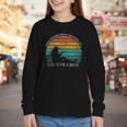 Women's Never Underestimate The Power Of A Girl With Book Reading Youth Long Sleeve Tee Women's Never Underestimate The Power Of A Girl With Book Reading Youth Long Sleeve Tee