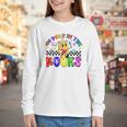 100 Days In The Book Fun 100 Days Of School Boy Girl Teacher Youth Long Sleeve Tee