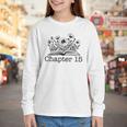 15th Birthday Chapter 15 Reading Book Lover 15 Year Old Youth Long Sleeve Tee