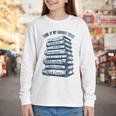 Book Lover Bookish Reader Bibliophile Book Nerd Titles Youth Long Sleeve Tee