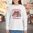 All Booked For Valentines Book Lover Teachers Youth Long Sleeve Tee