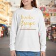 Books Are My Escape Simple Reading Quote Youth Long Sleeve Tee Books Are My Escape Simple Reading Quote Youth Long Sleeve Tee