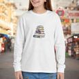 Books The Original Handheld Device Book Librarian Premium Youth Long Sleeve Tee