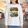 Bookworm If It Involves Books And Tea Lover Reading Premium Tri-Blend Youth Long Sleeve Tee