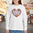 Cute Just A Girl Who Loves Books Heart Shape Reader Youth Long Sleeve Tee Cute Just A Girl Who Loves Books Heart Shape Reader Youth Long Sleeve Tee