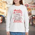 Dark Romance Reader Reading Monster Romance Book Club Youth Long Sleeve Tee Dark Romance Reader Reading Monster Romance Book Club Youth Long Sleeve Tee