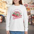 My Holidays Are All Booked Christmas Reading Books Bookish Youth Long Sleeve Tee
